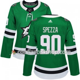 Adidas Maillot de Hockey Dallas Stars Jason Spezza 90 2017-2018 Kelly Vert Authentic - Femme